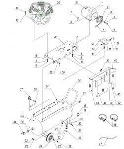 Гайка М10 для 100w80