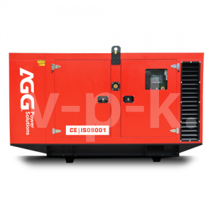 Дизельный генератор AGG DE220E5 в кожухе  фото