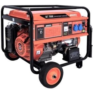 Бензиновый генератор MVAE БГ 7500  фото
