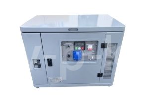 Дизельный генератор Амперос LDG11000E-3 стартер в кожухе  фото