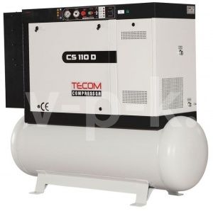 Винтовой компрессор Tecom CS 110 08 D