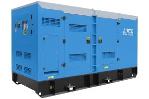 Дизельный генератор  АД-300С-Т400 в шумозащитном кожухе