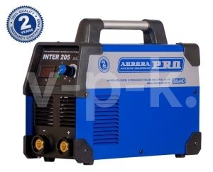 Сварочный аппарат инвертор MMA  INTER 205 + аттестат НАКС 1шт