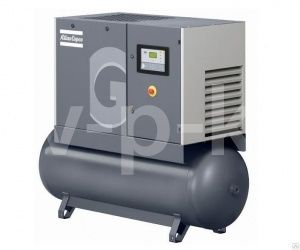 Винтовой компрессор Atlas Copco GA 15 10 P с ресивером фото