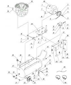 Ресивер для 100v90