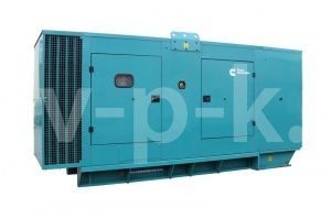 Дизельный генератор CUMMINS C500D5E в кожухе  фото