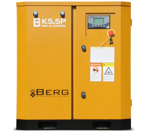 Винтовой компрессор Berg ВК-5.5Р 10 (IP54) без ресивера фото