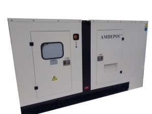 Дизельный генератор Амперос LG150C (110 кВт) в кожухе с АВР  фото