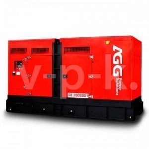 Дизельный генератор AGG C275D5N в кожухе  фото