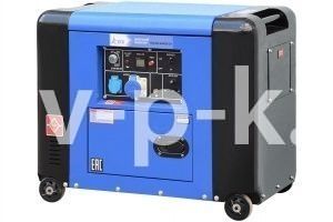 Дизельный генератор ТСС SDG 6000ES-2R в шумозащитном кожухе  фото