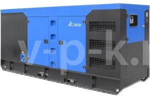 Дизельный генератор ТСС АД-300С-Т400-1РКМ26 в шумозащитном кожухе с АВР 028053 фото