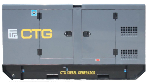 Дизельный генератор CTG AD-42RE в кожухе  фото