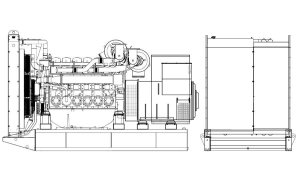 Дизельный генератор Onis Visa P 730 B  фото