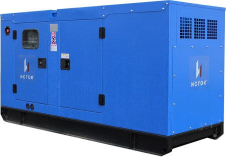 Дизельный генератор  АД60С-Т400-РПМ35 в кожухе с АВР