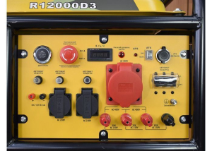 Бензиновый генератор RATO R12000DA-T э/c + подготовка к автозапуску  портативный фото