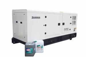 Дизельный генератор Zammer AD-250-Т400 Prof в кожухе  синхронный фото