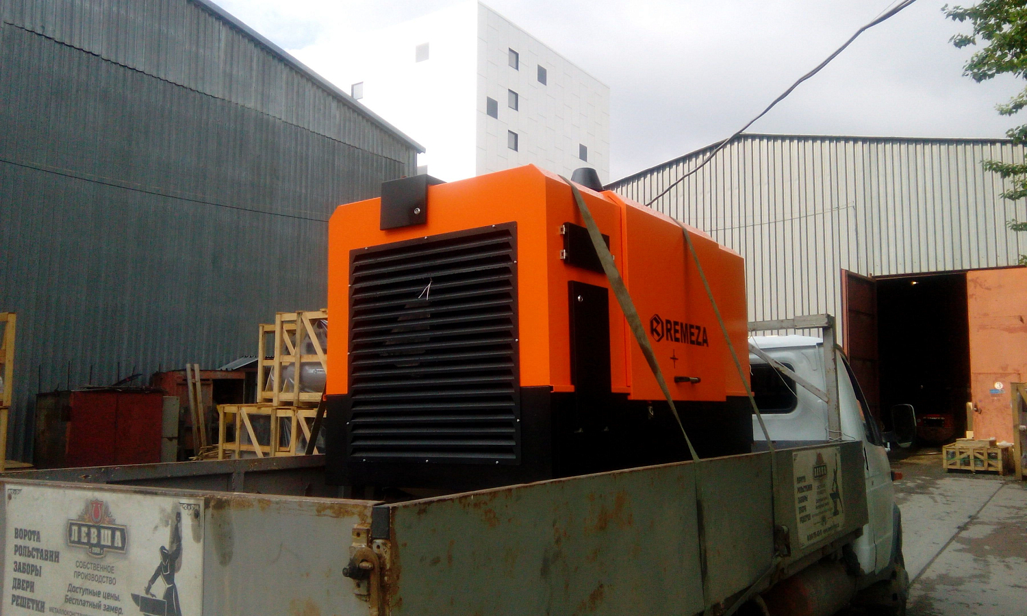 Поставка компрессора REMEZA ДК-10Т в Самару