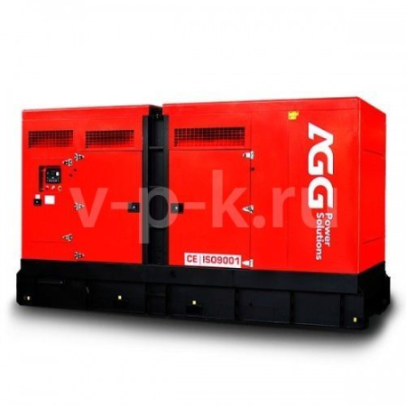 Дизельный генератор AGG C275D5N в кожухе