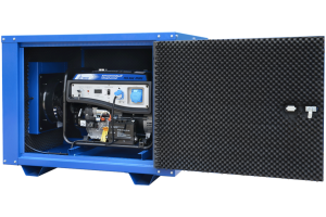 Дизельный генератор ТСС SDG 6000EH3A в погодозащитном кожухе  фото