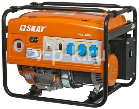 Бензиновый генератор Скат УГБ-4000