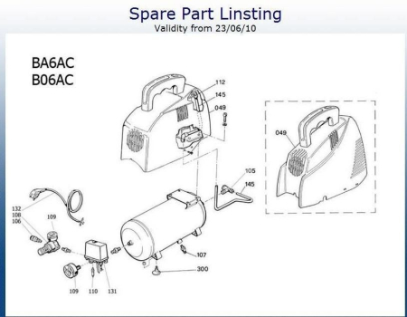 CABLE MOTOR/PRESS.SWITCH