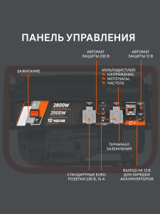 Бензиновый генератор PATRIOT GRS 3500 476102245 для дачи фото
