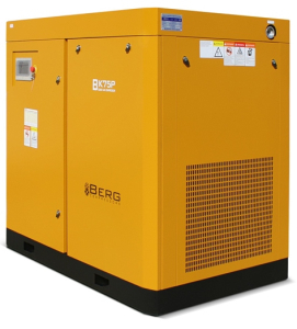 Винтовой компрессор Berg ВК-75Р-Е 12 (IP54) с ременным приводом фото