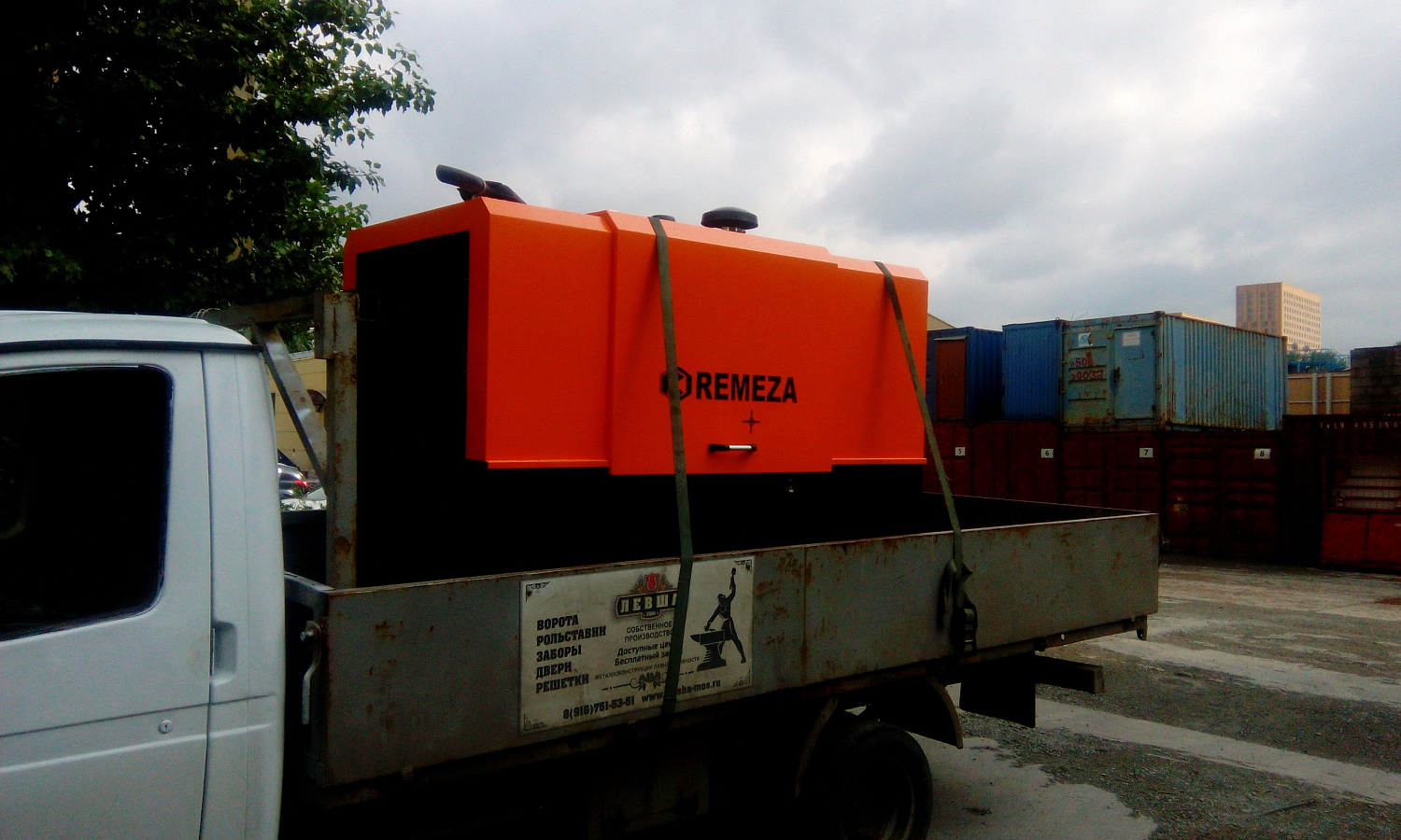 Поставка компрессора REMEZA ДК-10Т в Самару