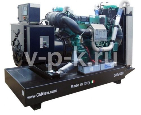 Дизельный генератор GMGen Power Systems GMV650