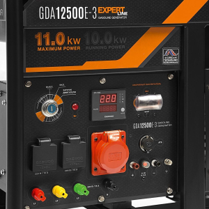 Бензиновый генератор DAEWOO GDA 12500E-3 GDA 12500E-3 фото