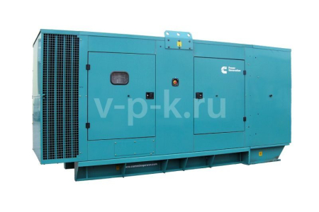 Дизельный генератор  C500D5E в кожухе