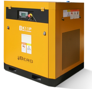 Винтовой компрессор Berg ВК-11Р-Е 7 (IP23) масляный с ременным приводом фото
