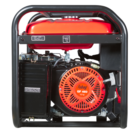 Бензиновый генератор  BS 8000 DA ES + Комплект колес и ручек FUBAG + 4Т Extra в ПОДАРОК