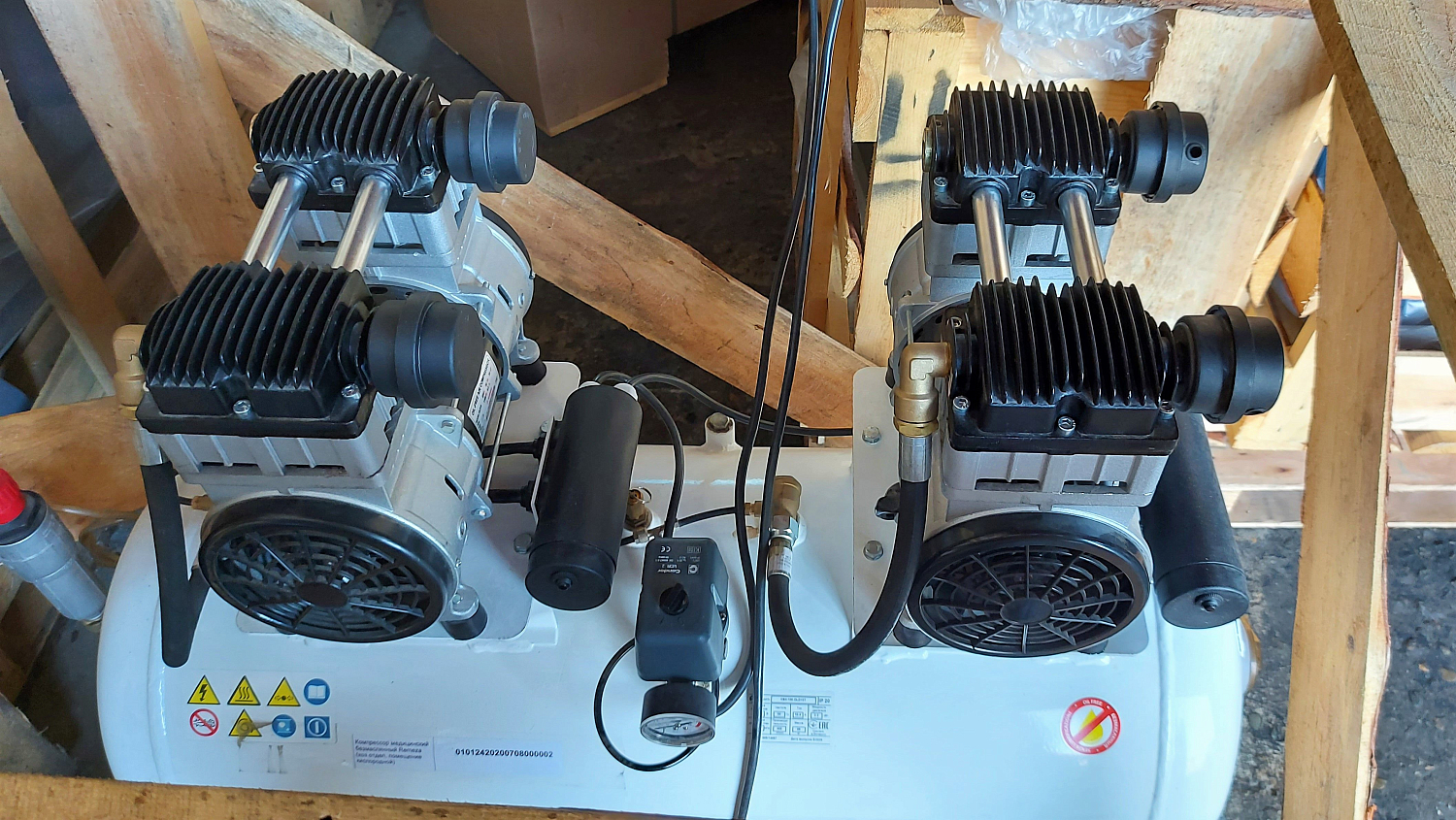 Ремонт компрессора REMEZA СБ4-100.OLD15T для медицинской организации