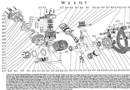 Штуцер (058W115II  или  1150058) для w115-10 (10 бар)