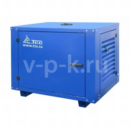 Бензиновый генератор  SGG 8000EH3NU в погодозащитном кожухе