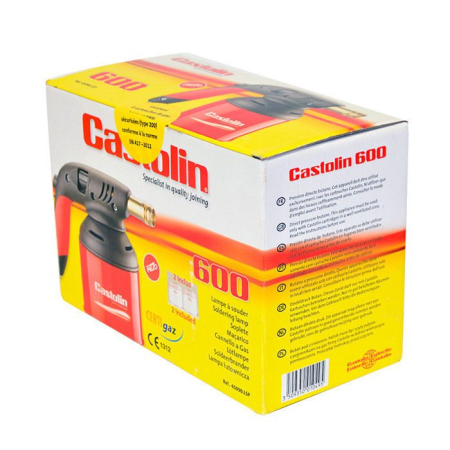 Горелка паяльн. Castolin 600 однораз. баллон (2балл.), MESSER