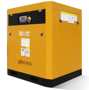 Винтовой компрессор Berg ВК-15Р-Е 12 (IP54) масляный с ременным приводом фото