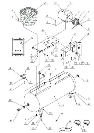 Прижим для 500v90T